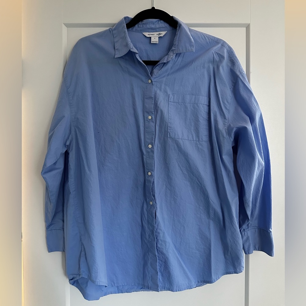 Old Navy Oversized Boyfriend Shirt